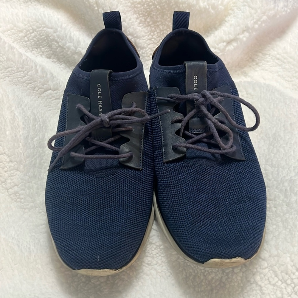 Cole Haan C32547 Grandsport Knit Sneakers Blue size 10M
